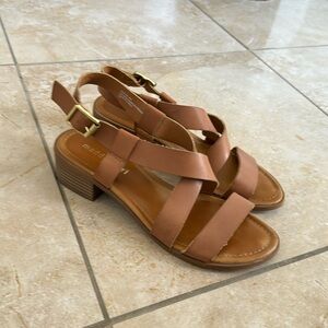 Brown sandals
